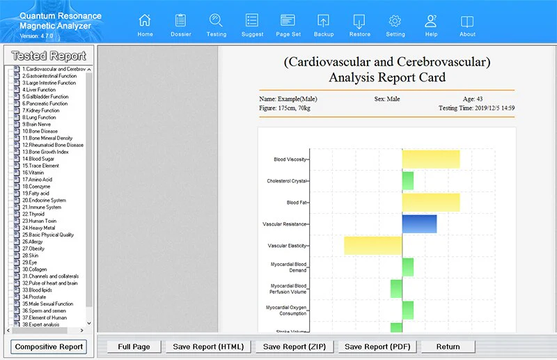Latest Model 10th Generation Quantum Hand Touch Scanner For Full Body - Image 8
