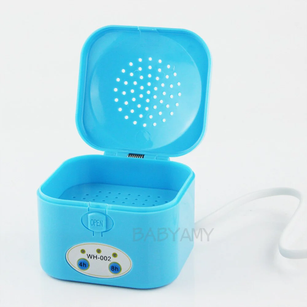 220V Hearing Aid Dryer 4/8 Hour Timer Drying Case Box Electronic Drybox Dehumidifier Protect Hearing Aids IEM In-ear Monitors - Image 4