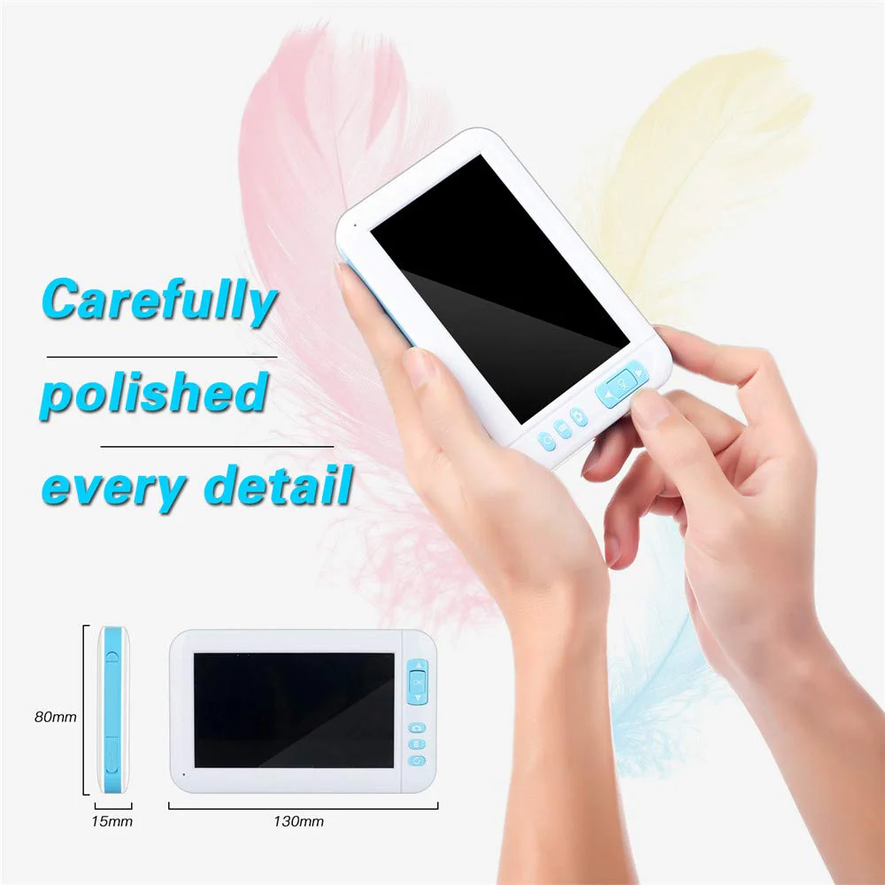 3.9mm Video Otoscope Camera 1080p Ear Inspect Earwax Camera Digital Endoscope Cleaning Tool 4.3 Inch Screen HD Display - Image 4