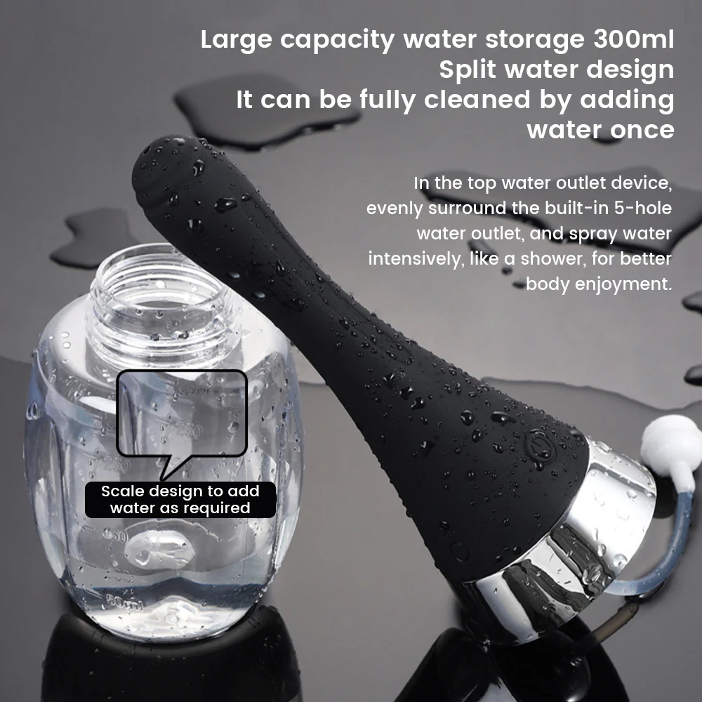 300Ml 5 Holes Anal Cleaner Butt Vagina Cleaning Douche Enema Rectal Sprayer Couples Anal Toys Sex Toys for Woman man - Image 8