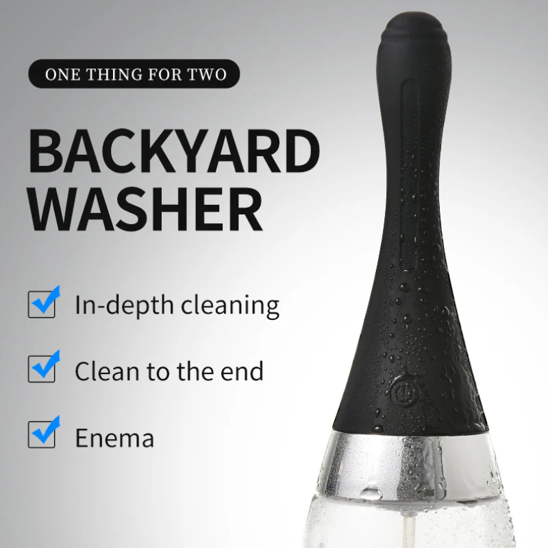 Anal Shower Machine Vagina Cleaner Douche Automatic Anal Cleaner 5 Holes Deep Clean Intimate Goods Enema Bulb Enema Cleaning Container - Image 6