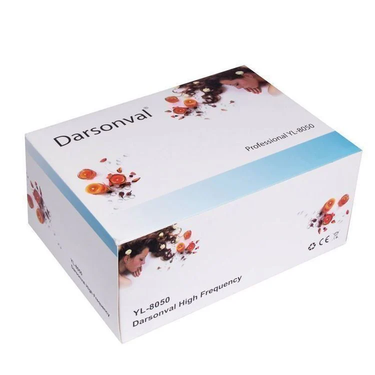 Darsonval 7 in 1 High Frequency Electrode Wand w/Neon Electrotherapy Glass Tube Acne Spot Remover Home Spa Beauty Device Facial Therapy Wand - Image 7