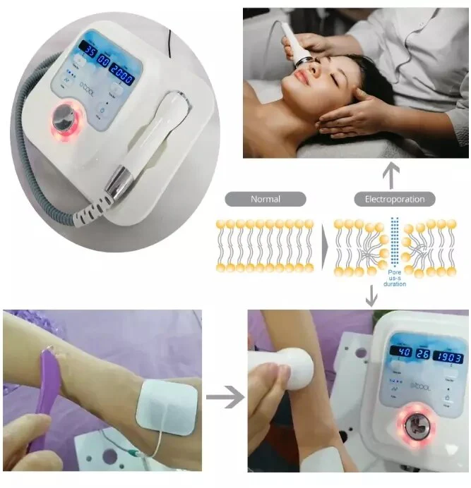 DCOOL Portable Cool + Hot + EMS For Skin Tightening Anti Puffiness Facial Heating Cooling And Facial Electroporation Machine - Image 9