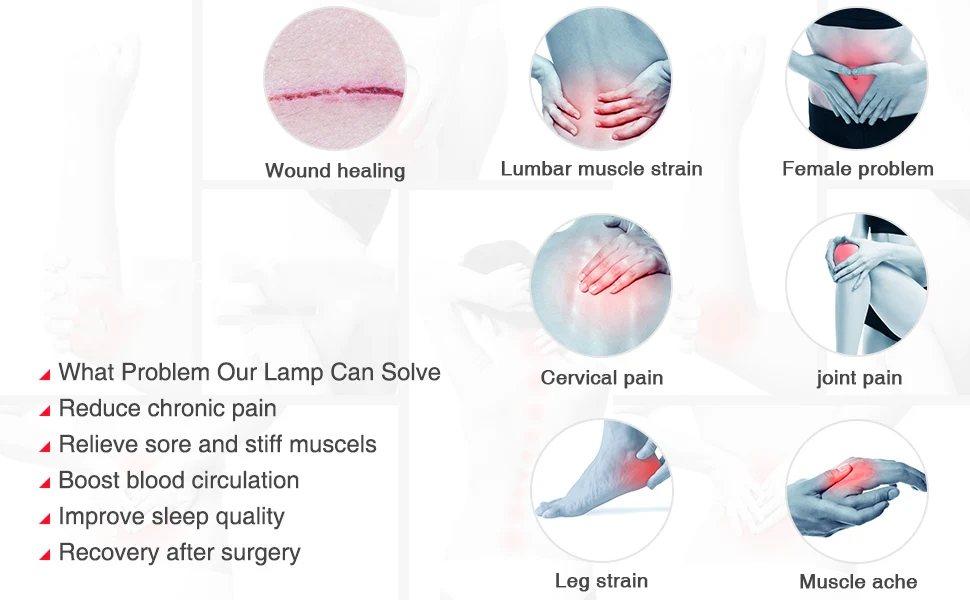 Floor Stand Infrared Heat Lamp with 275W Bulb for for Massage Skin Care Muscle Body Therapy Pain Relief with Improve Sleep Blood Circulation - Image 5