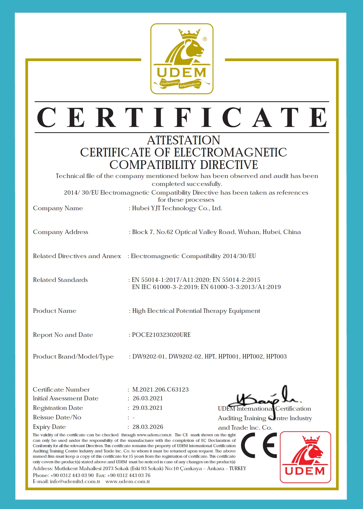 High Potential Therapy Machine for Hypertension Hyperacidity Arthritis Headache - Image 9