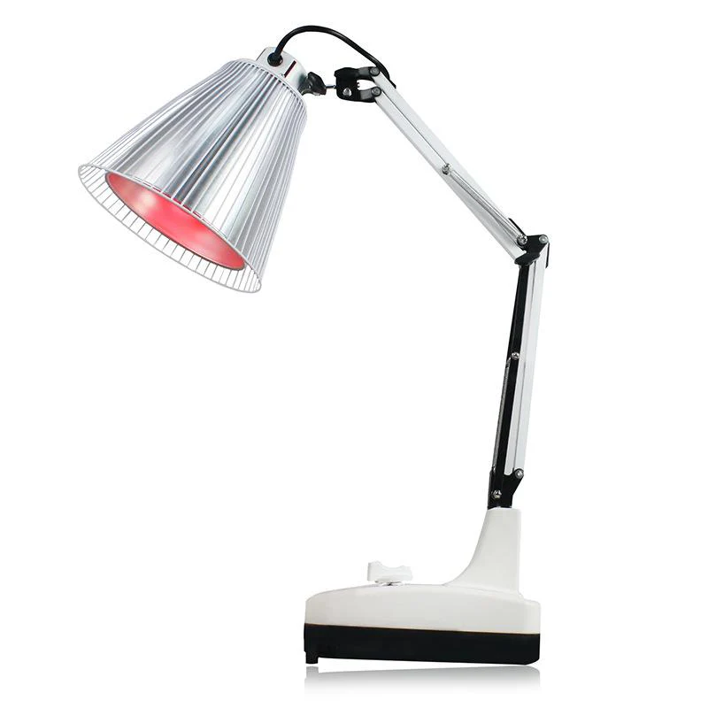 HW-T-1 100W Infrared Light Red Light Therapy Heat Lamp Set for Body Muscle Joint Pain Relief with Improve Sleep Blood Circulation Back Shoulder Finger Pain - Image 4