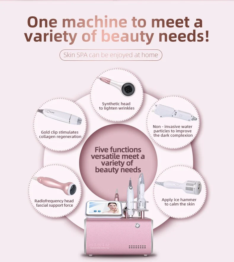 Multifunctional 5 in 1 Skin Care RF Lifting EMS Mesotherapy Facial Machine Skin Rejuvenation Vacuum Hydration beauty machine - Image 6