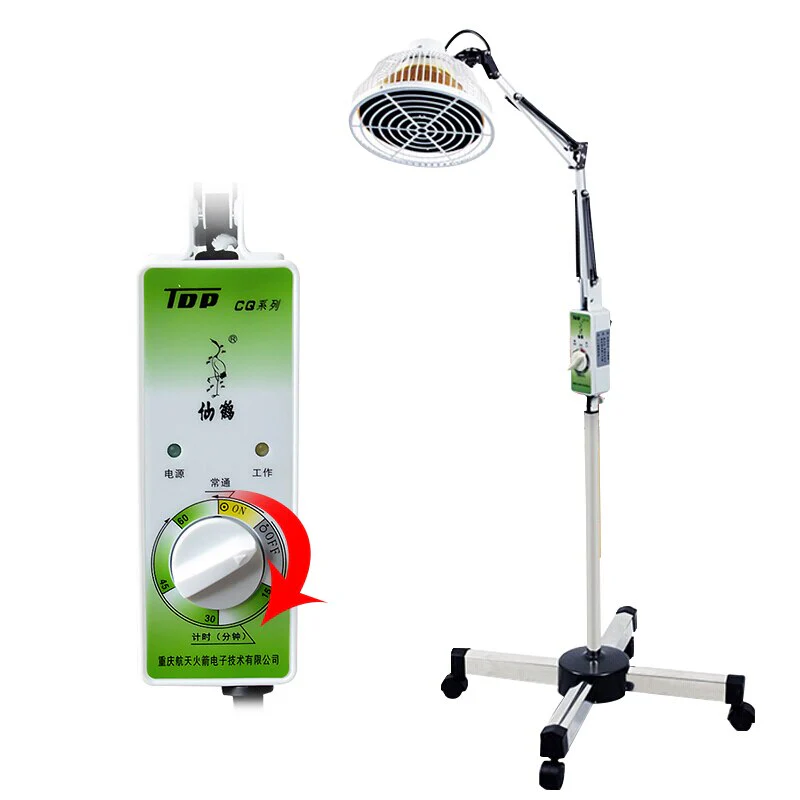 TDP Lamp 300W 2-25um TDP Far Infrared Heat Lamp, Mineral Therapy, Pain Relief for Neck, Back, Shoulder, Knee with Detachable Adjustable - Image 4