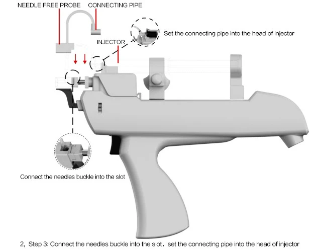 Vanadium Titanium Meso skin rejuvenation meso mesotherapy gun korea - Image 11