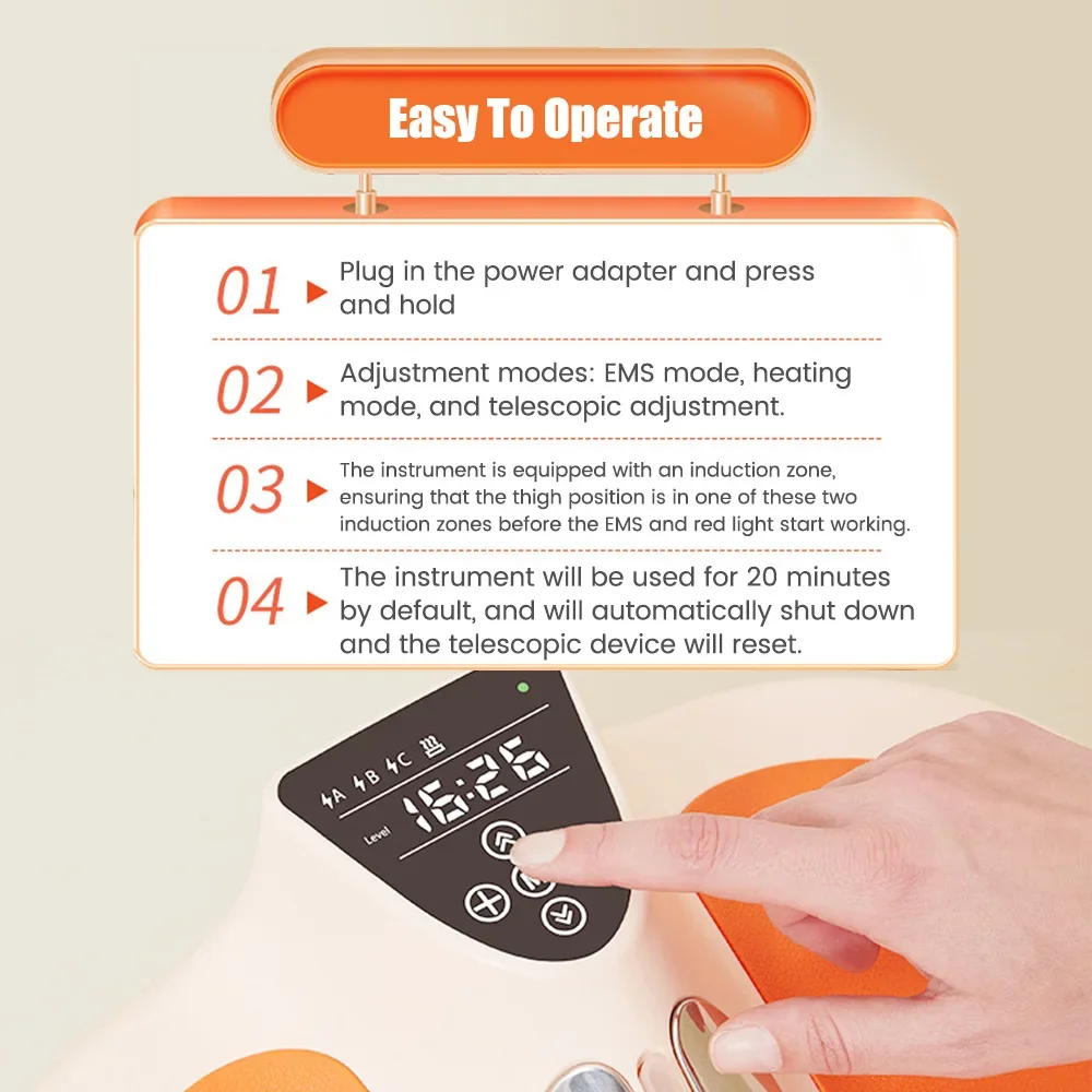 Women Pelvic Floor Muscle Postpartum Postnatal Exercise Repair Butt Lifting Electric Muscle Building Ems Muscular Training Chair - Image 5